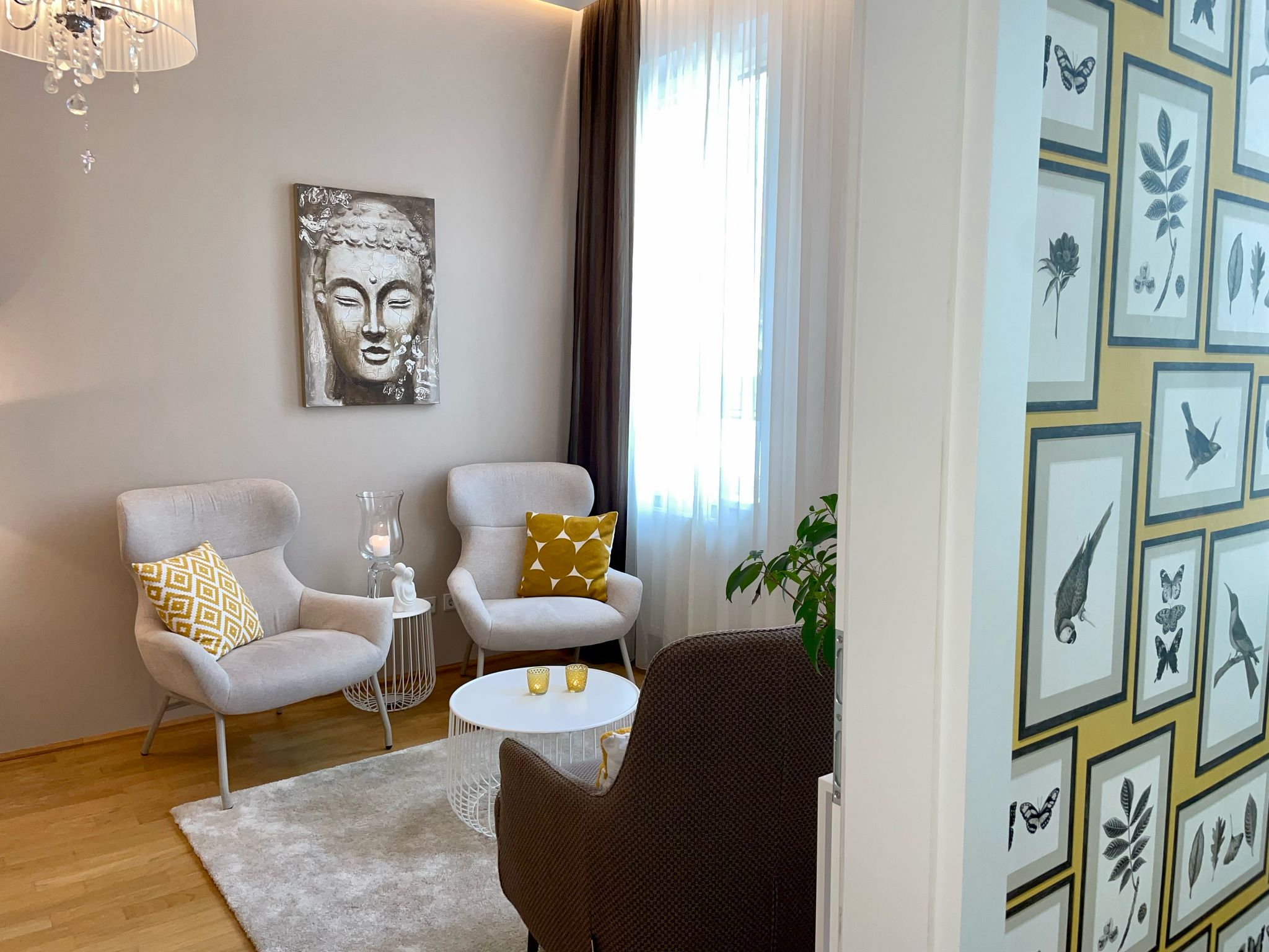 Lifecoaching und Beziehungsberatung, Praxis, Behandlungsraum, Räumlichkeiten Praxis 1140 Wien; Foto: Stefan Joham